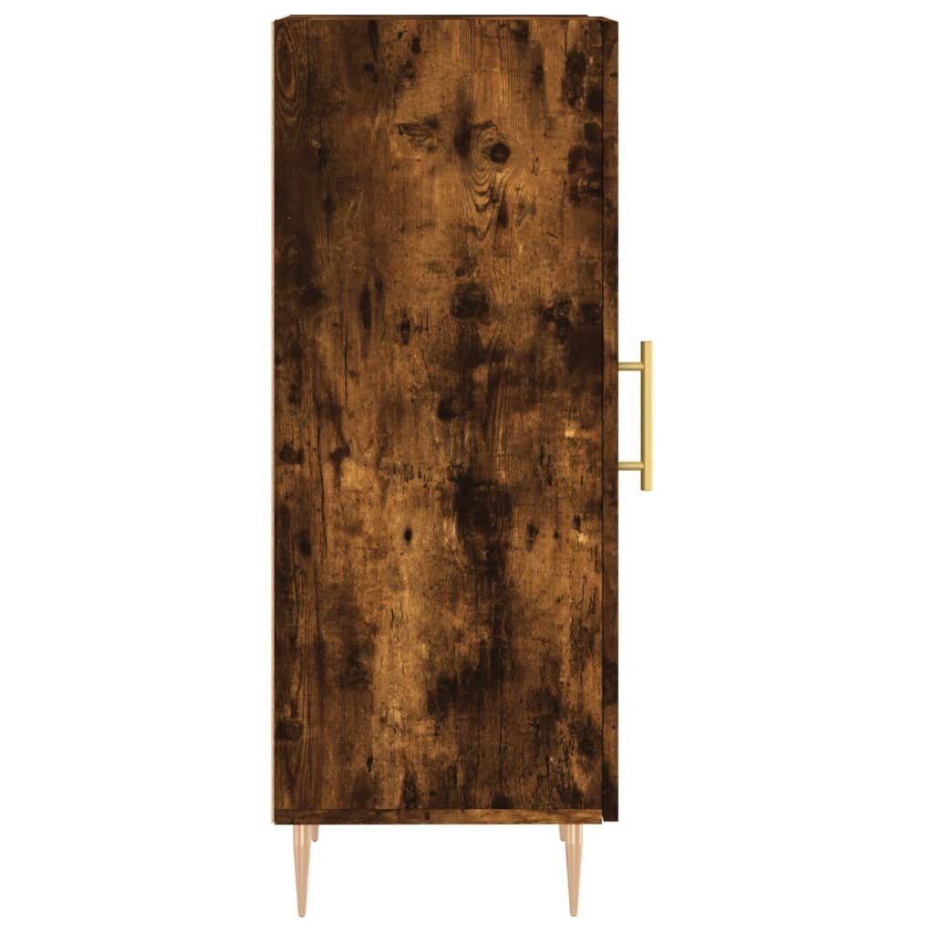 vidaXL Sideboard Sideboard Räuchereiche 34,5x34x90 cm Holzwerkstoff (1 St)
