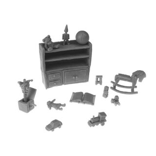 HQ Resin - Kids Retro Toys Basing Kit