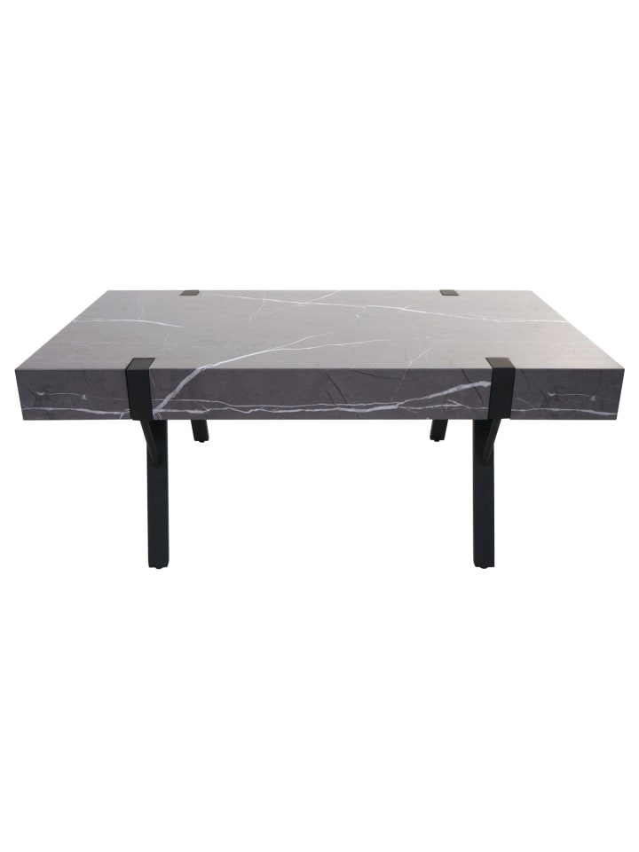 MCW Couchtisch L54, Marmor-Optik grau günstig kaufen onesize