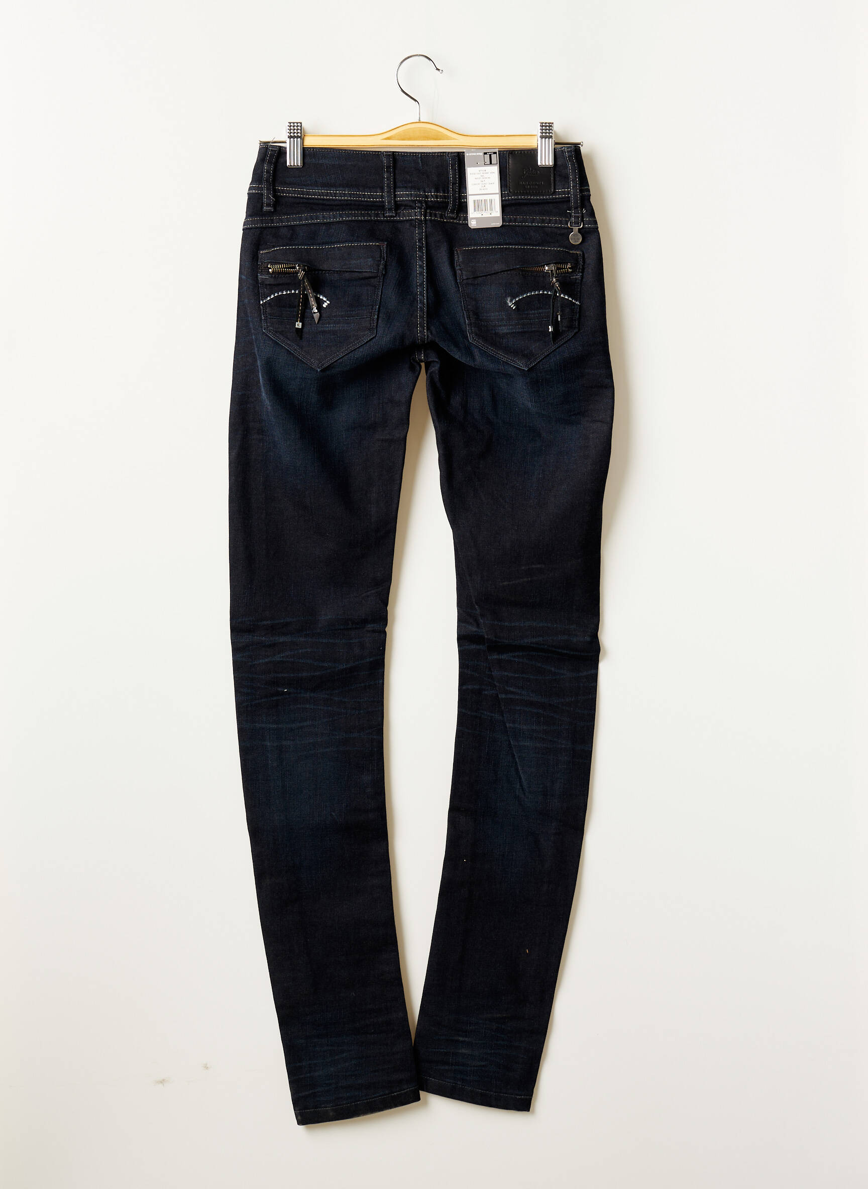 G Star Jeans Skinny Femme couleur bleu