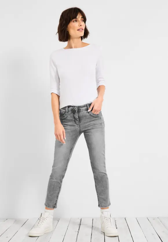 CECIL Slim Fit Jeans in 7/8