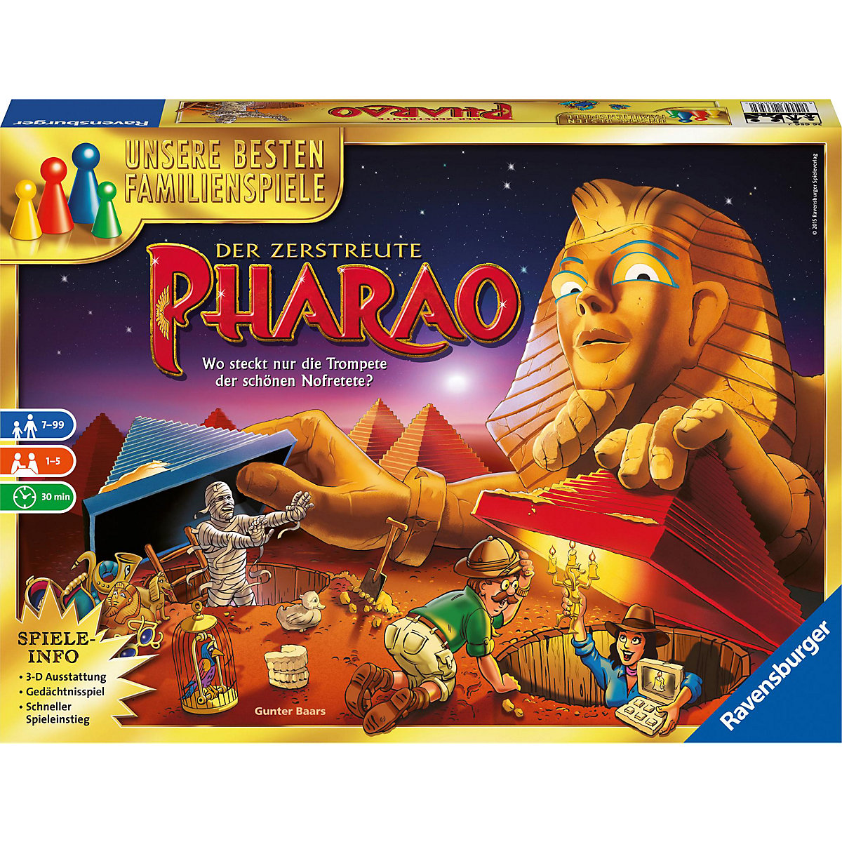 Der zerstreute Pharao Neuauflage