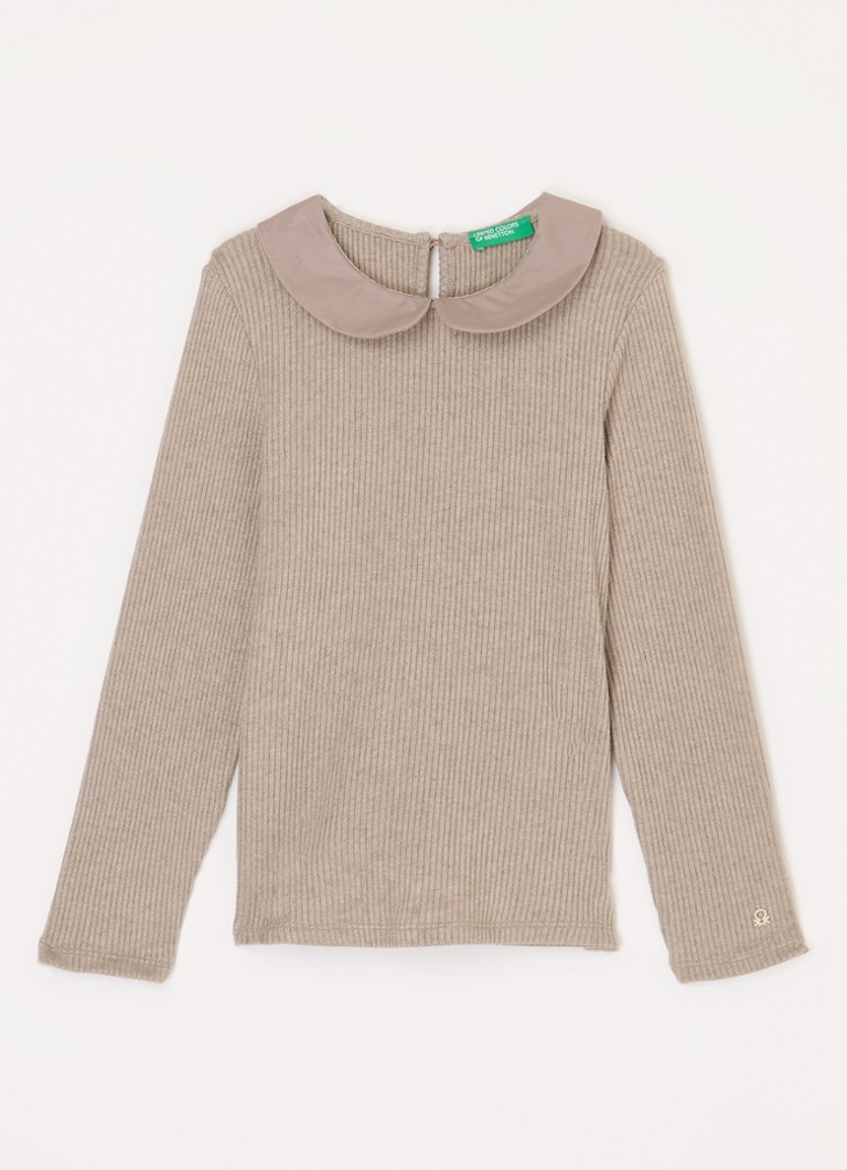 Benetton rebrasta majica dugih rukava