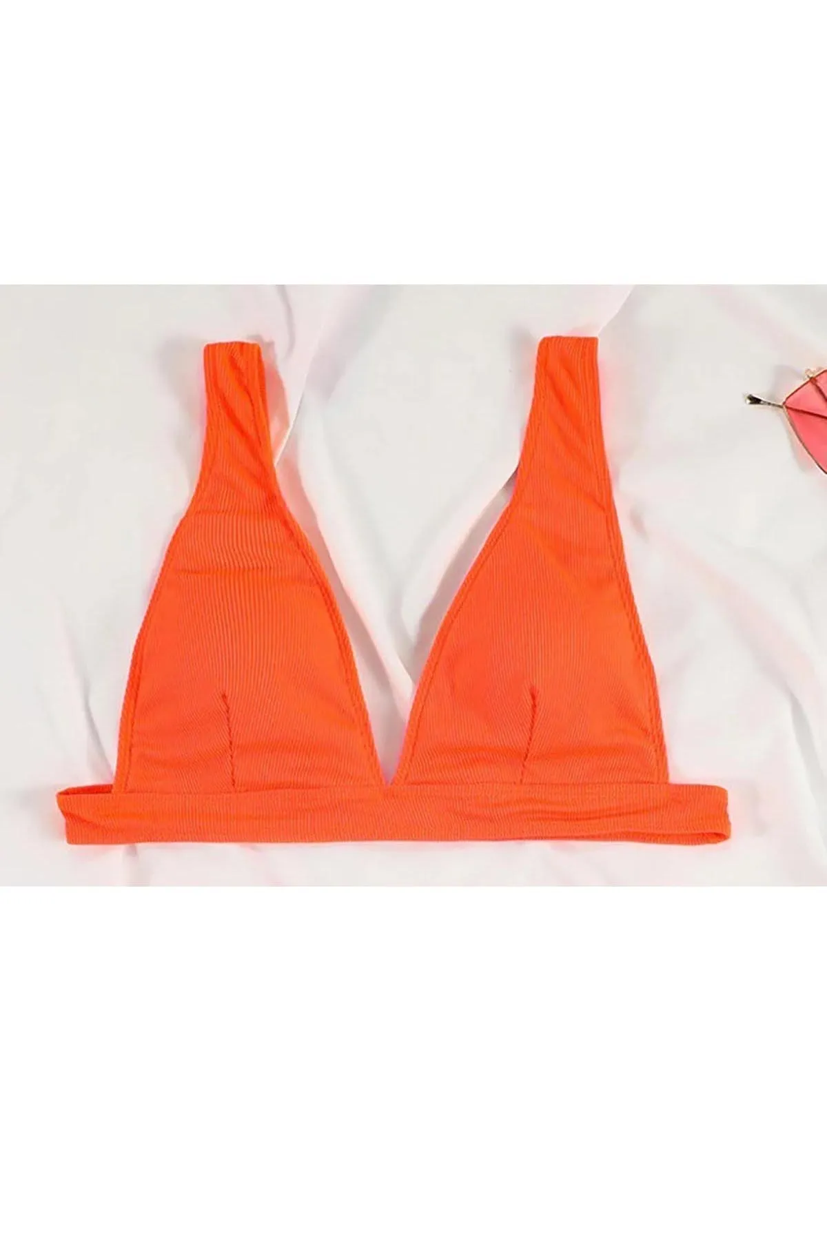 Angelsin  Stylisches Bikinioberteil Orange18881 (Neu)