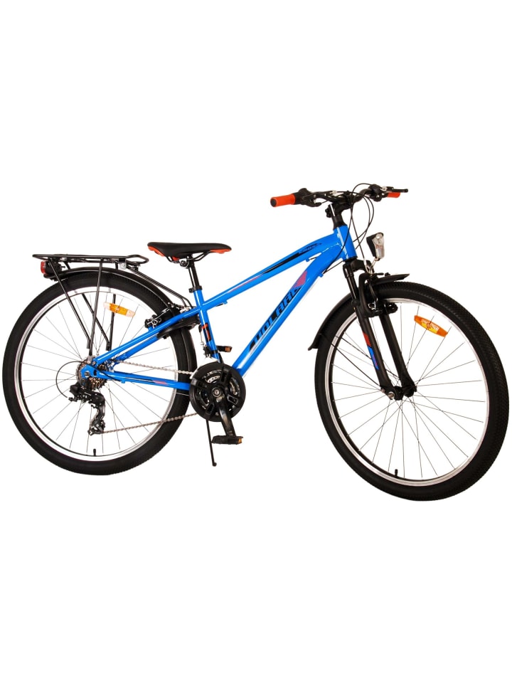 Volare Kinderfahrrad Cross für Jungen 26 Zoll Kinderrad in Blau, 18 Gänge 9 Jahre günstig kaufen onesize