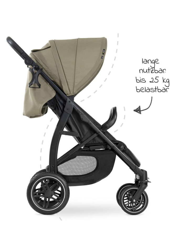 Hauck Buggy Rapid 4D AIR (bis 25 kg) - mit Luftreifen, in schwarz,beige günstig kaufen onesize