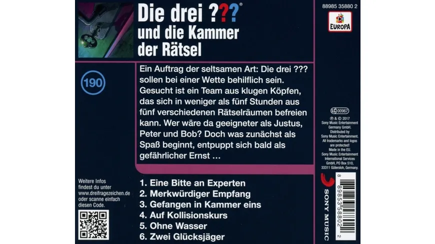 190/und die Kammer der Rätsel