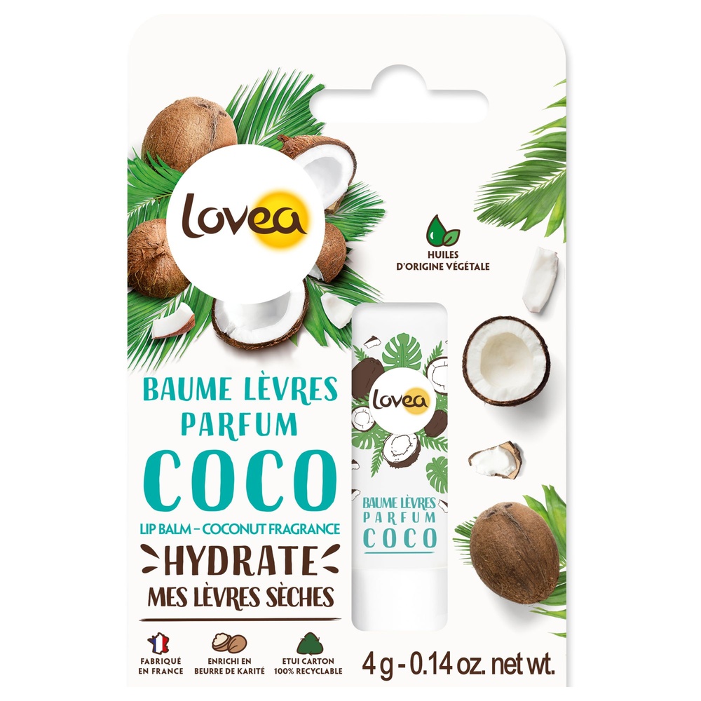 lovea Baume Lèvres Parfum Coco Baume Lèvres - Lèvres Sèches