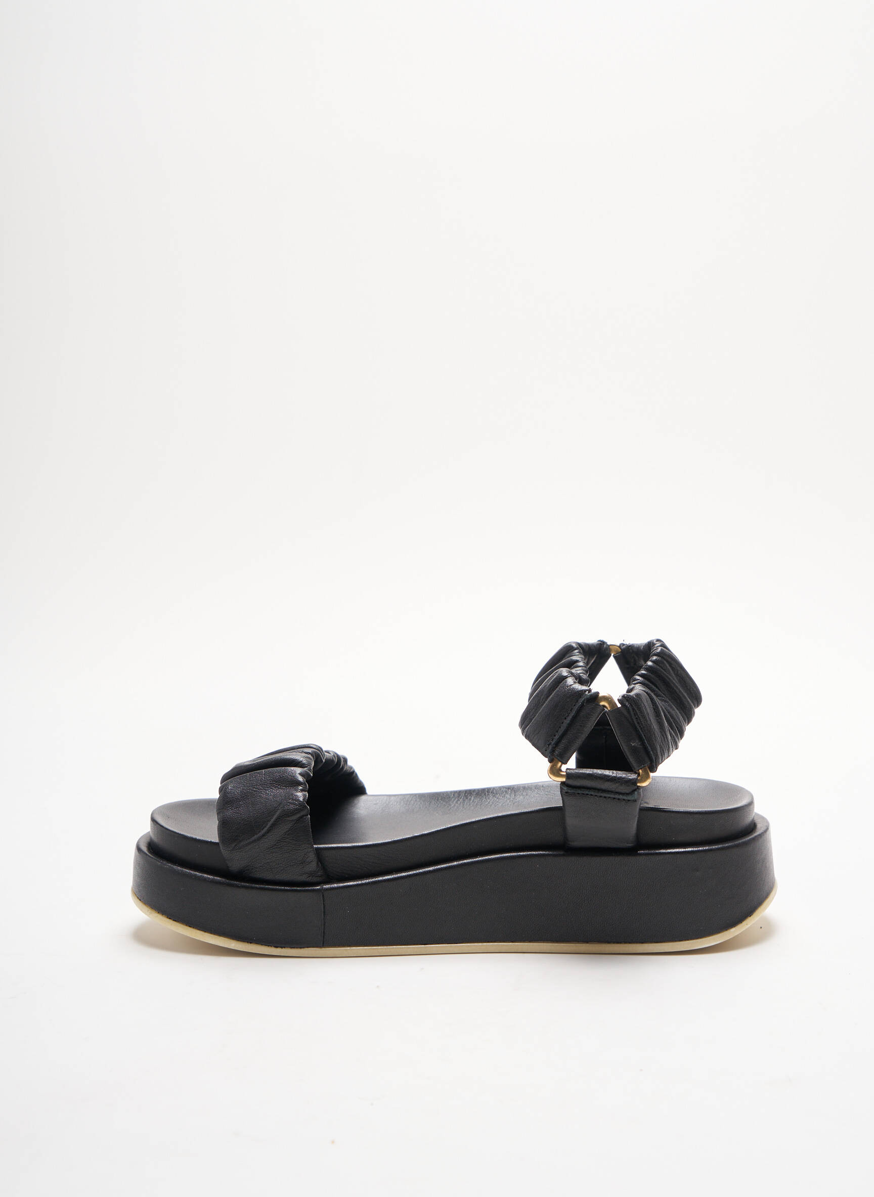 San Marina Sandales Nu Pieds Femme couleur noir