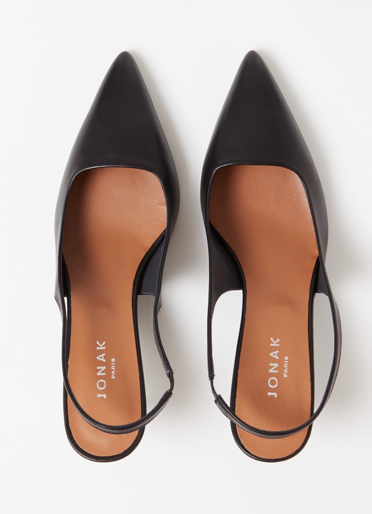 Jonak Diamantine goatskin slingback