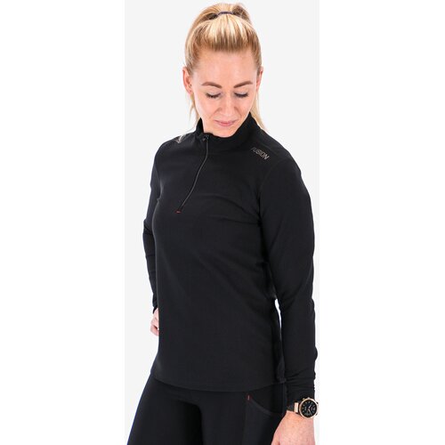 DAMEN PULLOVER MIT REISSVERSCHLUSS WOMENS ZIP NECK