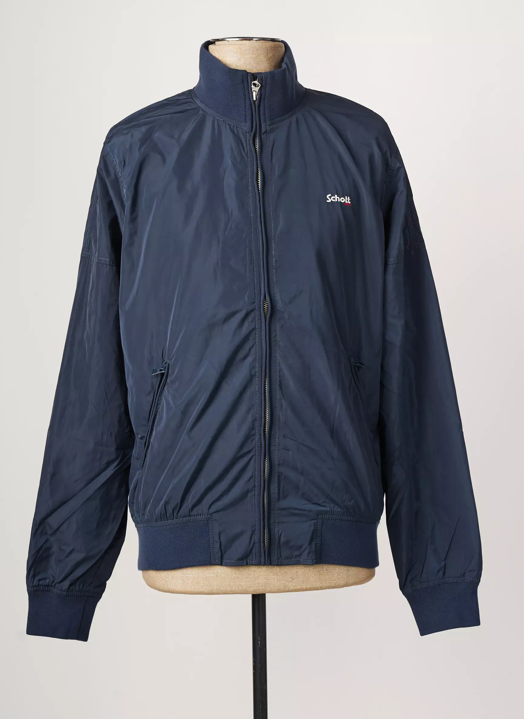 Schott Blousons Homme couleur bleu