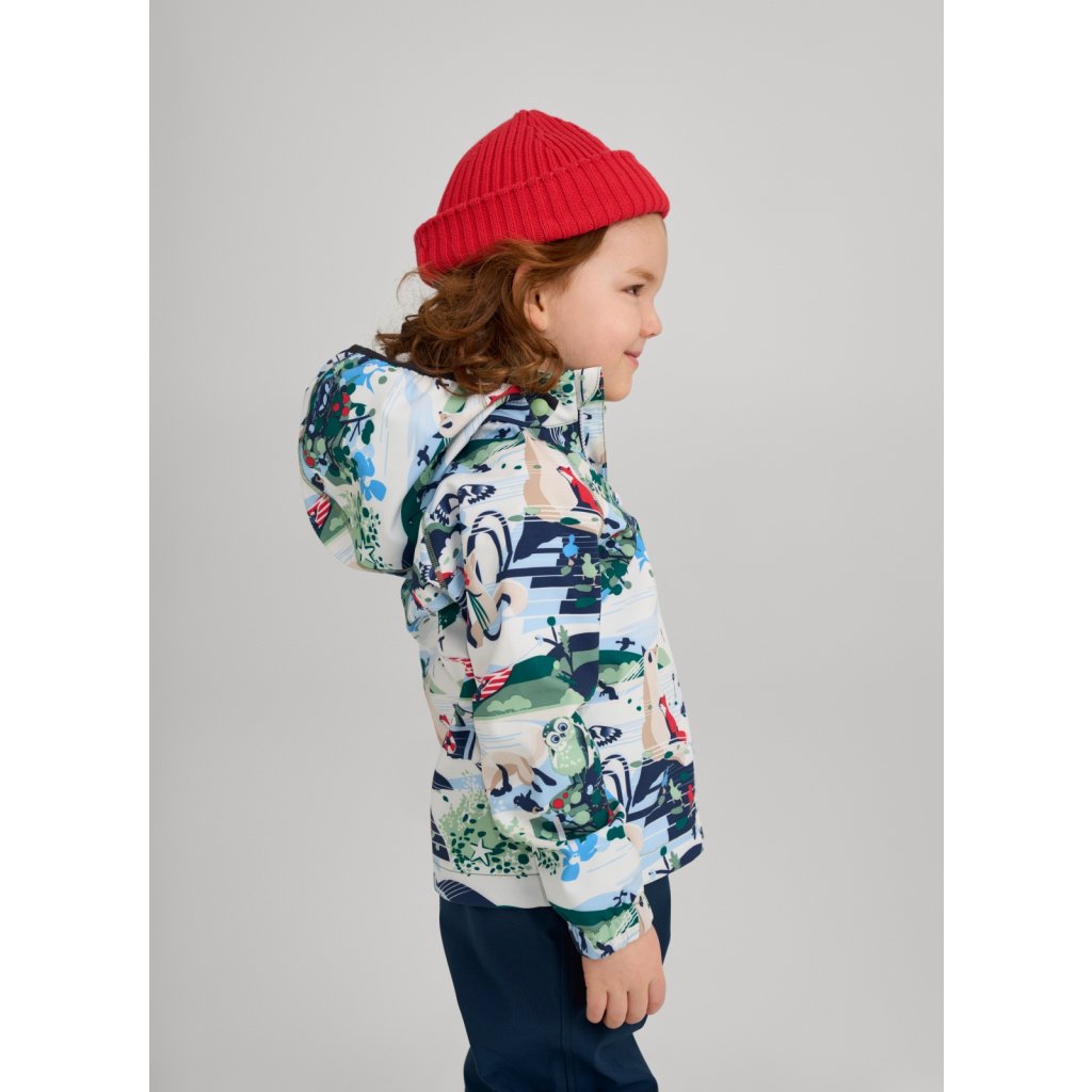 Reima Vantti Green Clay Kinder Softshelljacke