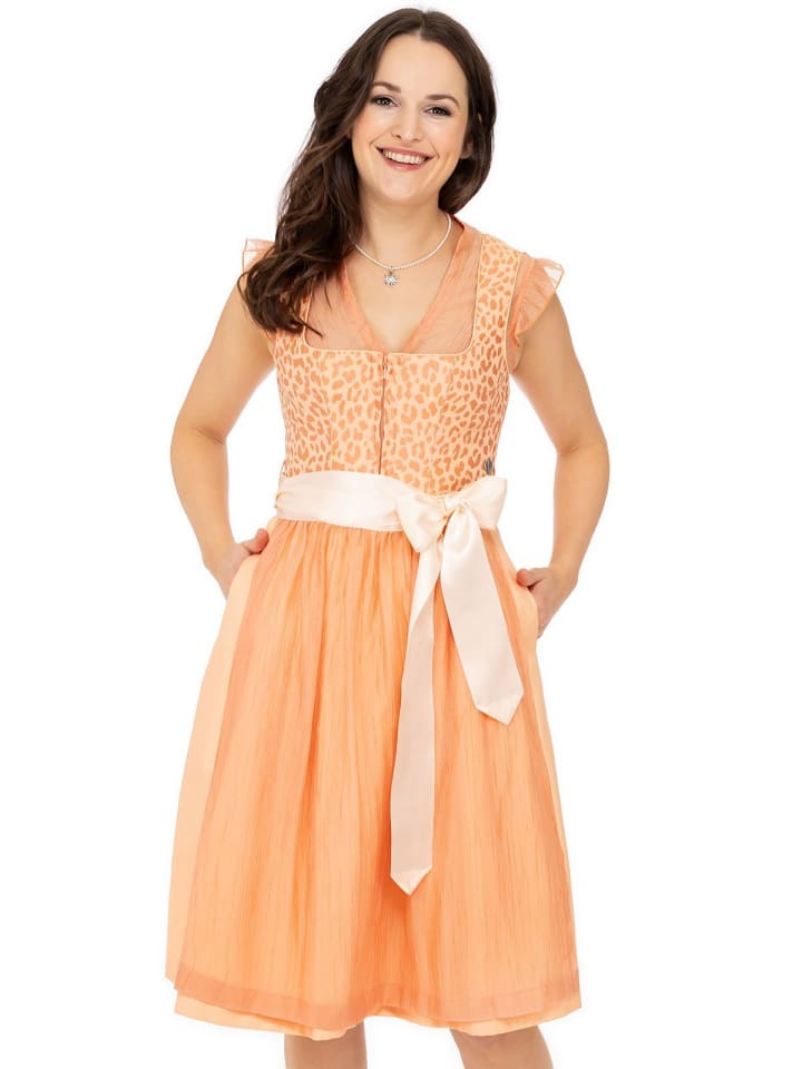 MarJo Midi Dirndl INSINGEN in pink günstig kaufen
