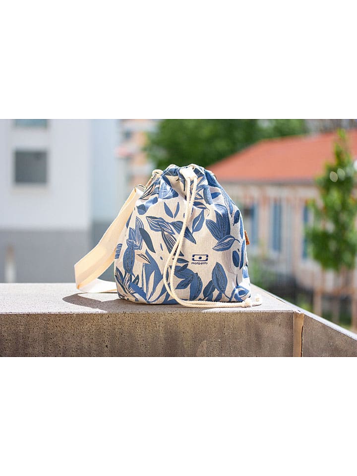 Monbento Lunchtasche in Creme/ Blau - (B)20,5 x (H)25 cm günstig kaufen onesize