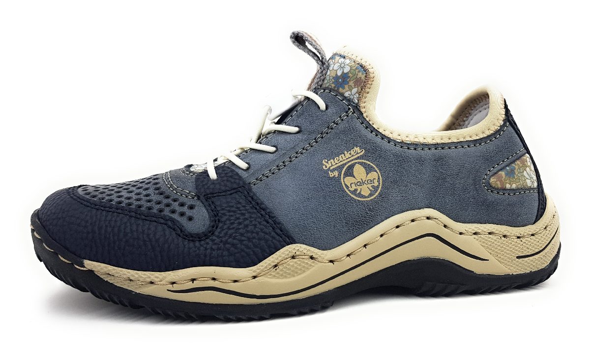 Rieker Wildebuk/Dusty/Scuba L0538-14 Blau 14 blau