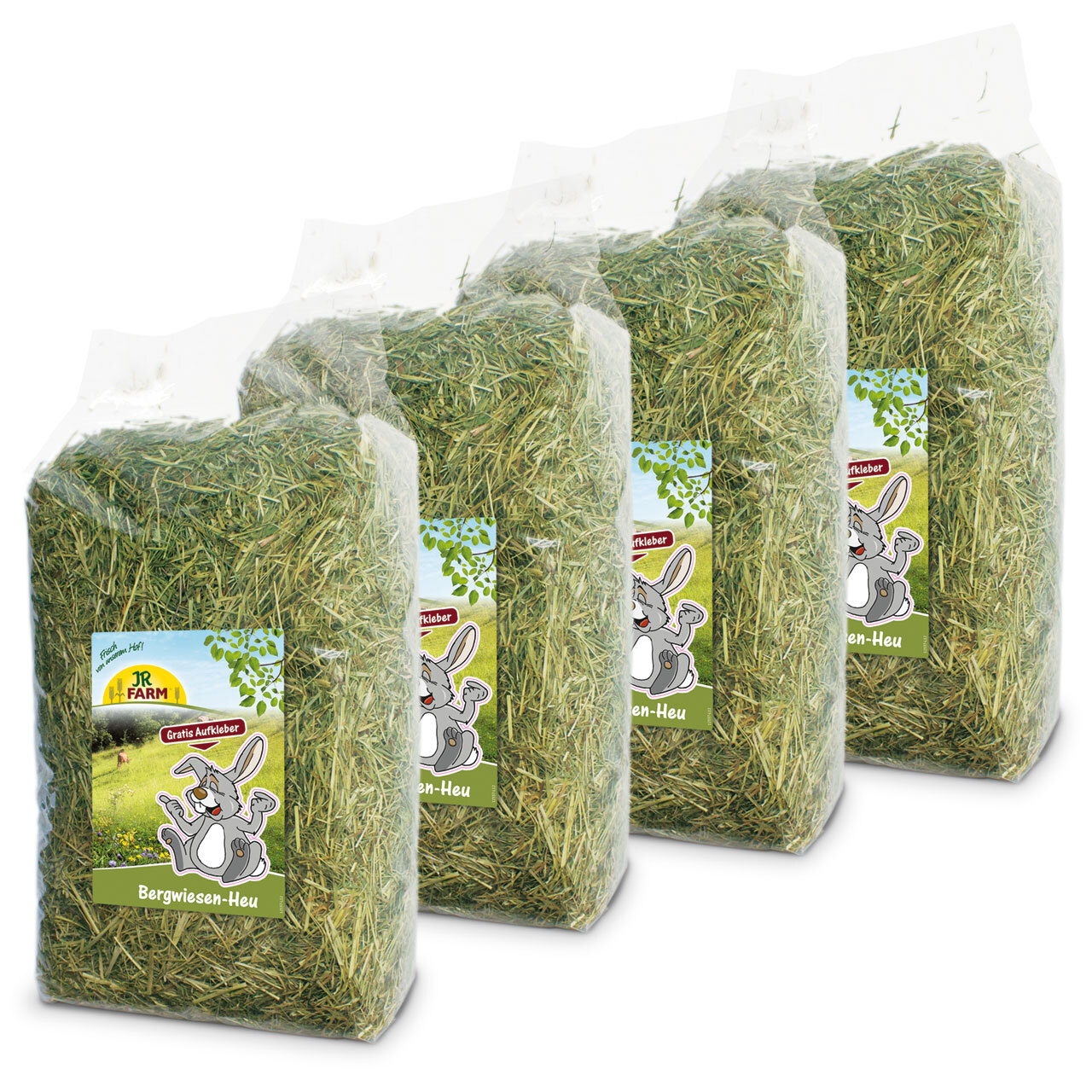 JR Farm Futter & Heu JR Farm Bergwiesen-Heu 4x2,5kg