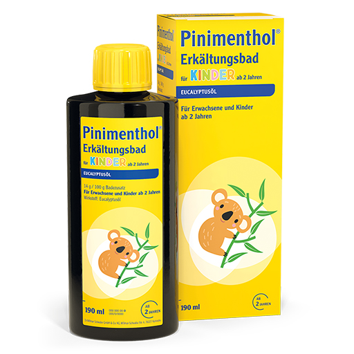 PINIMENTHOL Erkältungsbad für Kinder ab 2 Jahren  190 ml  Bad