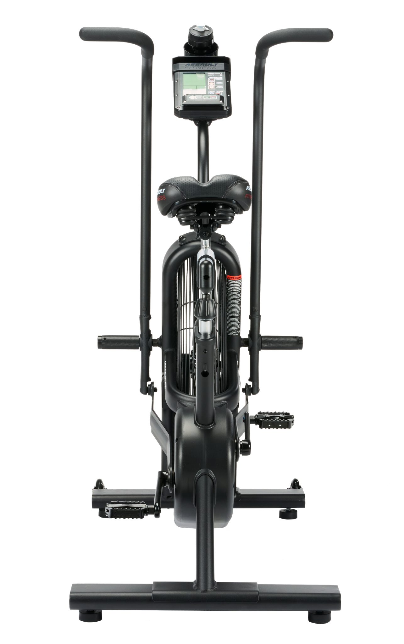 Assault Fitness Air Bike AssaultBike Pro X - Fitnessergometer mit Riemenantrieb (1-tlg), Fitnessbike mit Luftwiderstandsystem, kein Stromanschluss nötig