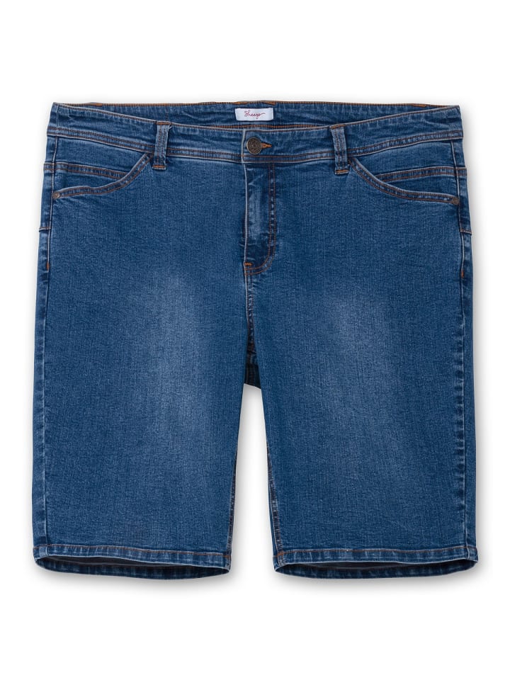 sheego Jeansbermudas in blue Denim günstig kaufen