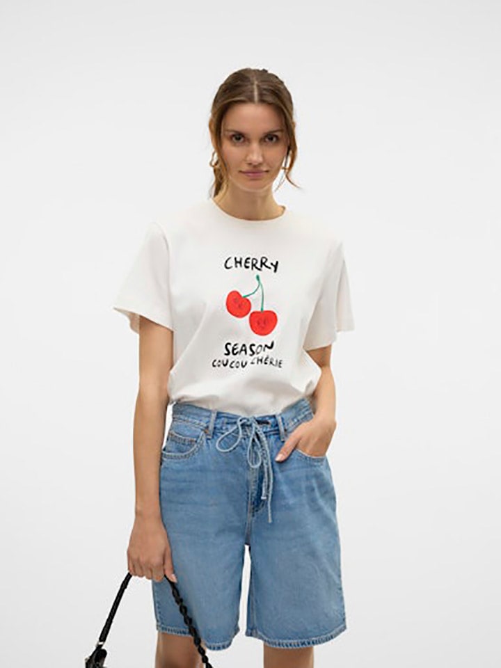 Vero Moda Shirt in Weiß günstig kaufen