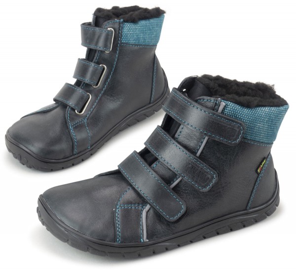 Fare Bare |vA ~ HighCut Leder Winter + Tex ~ Grau