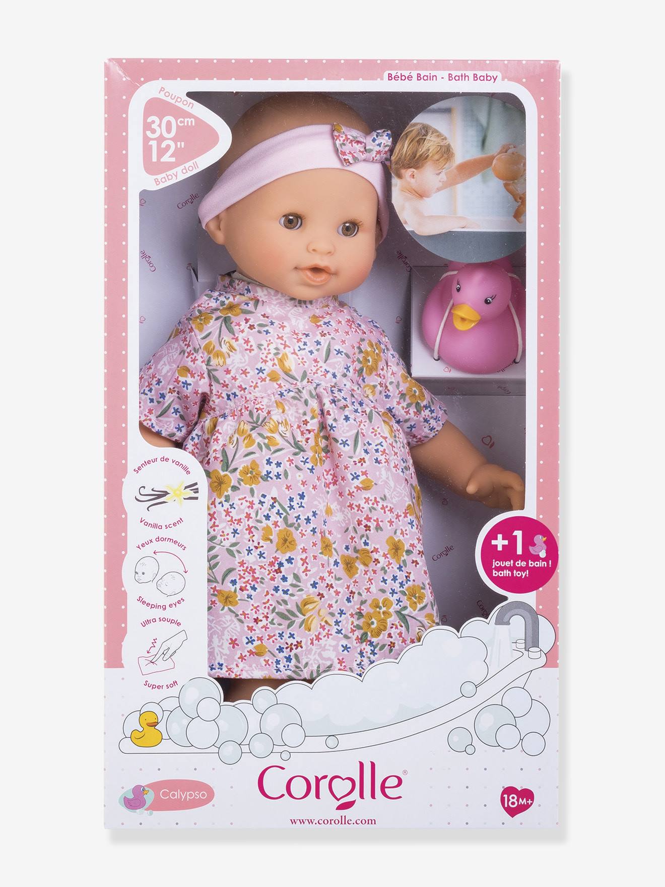 Corolle Baby Badepuppe CALYPSO COROLLE - mehrfarbig