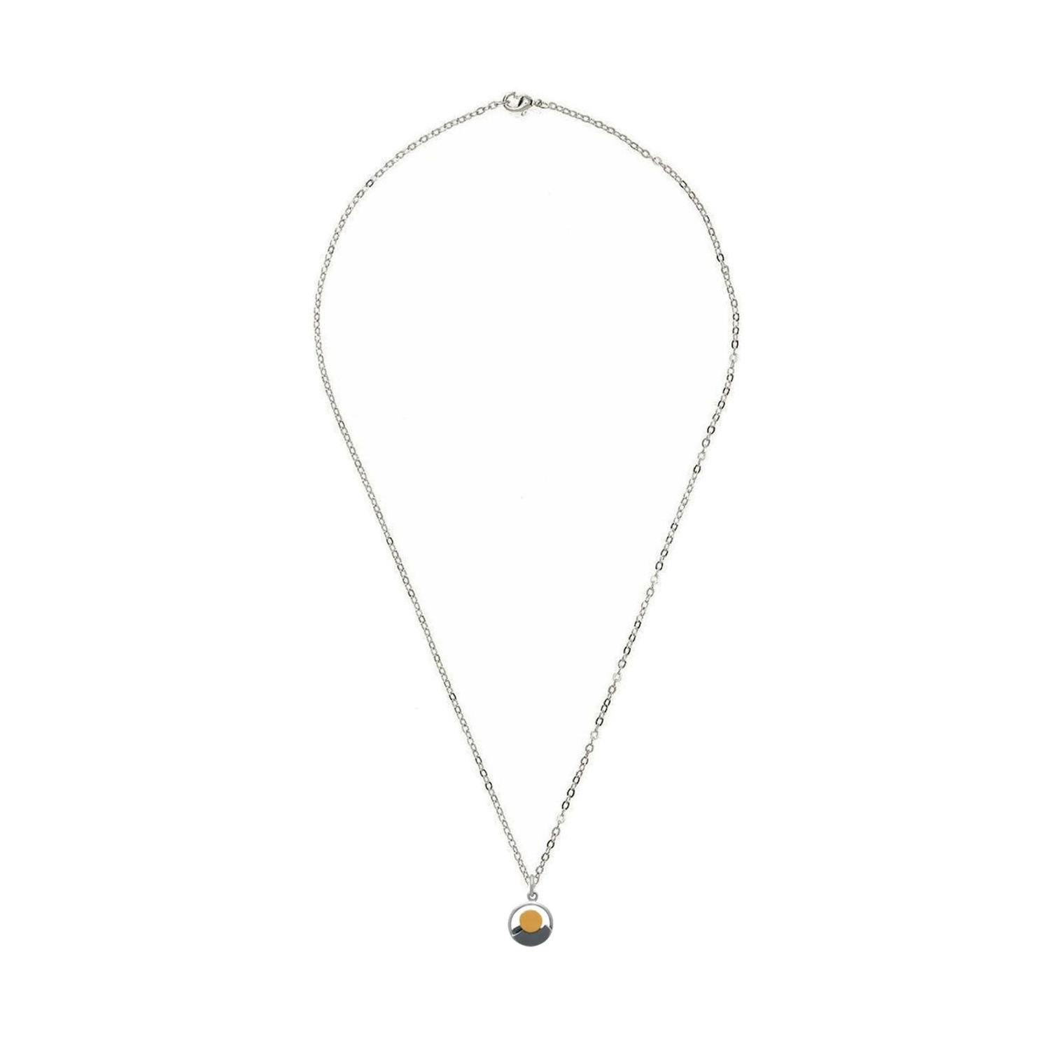 Kette mit Anhänger 'Berge und Sonne'
