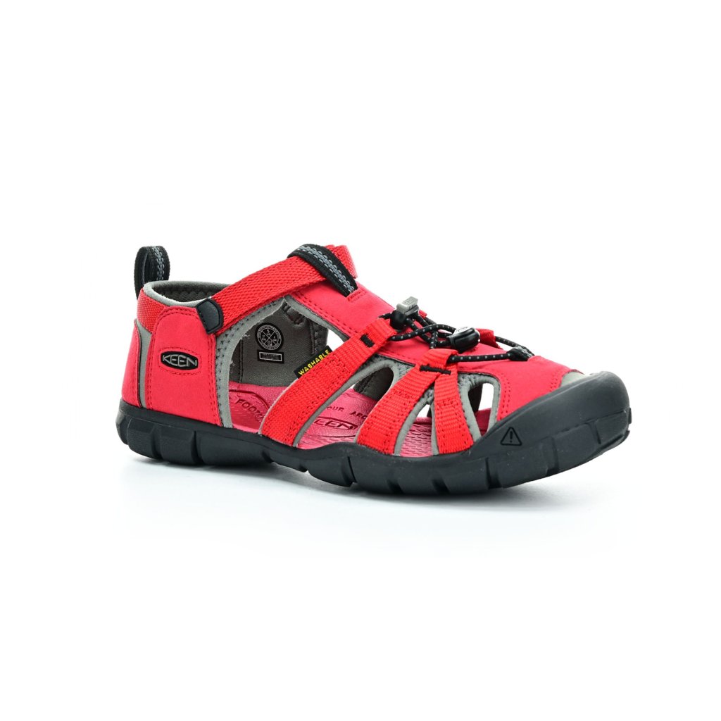 Keen Seacamp II Racing Red/Gargoyle AD (CNX) Sandalen