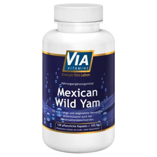 VIAVITAMINE Mexican wild Yam Kapseln  120 St  Kapseln