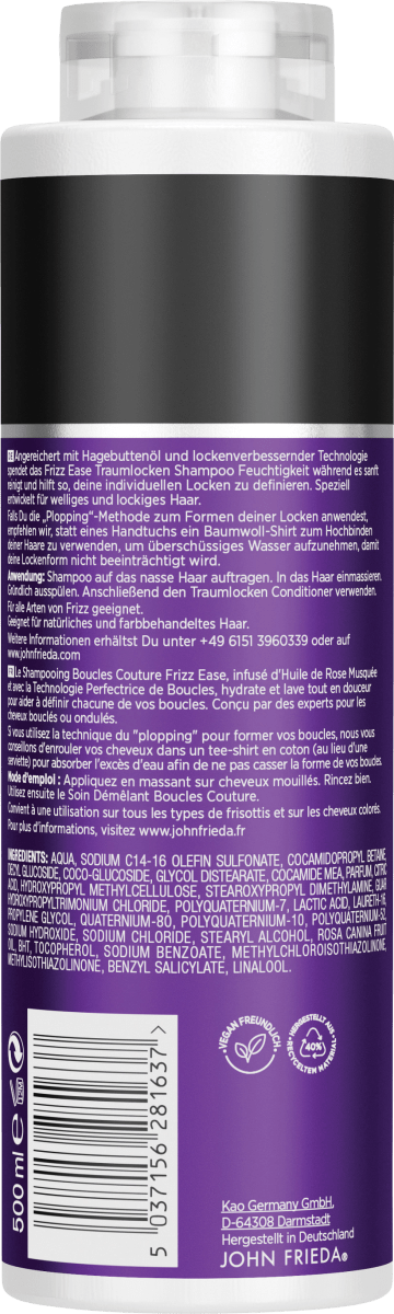 Shampoo Frizz Ease Traumlocken, 500 ml