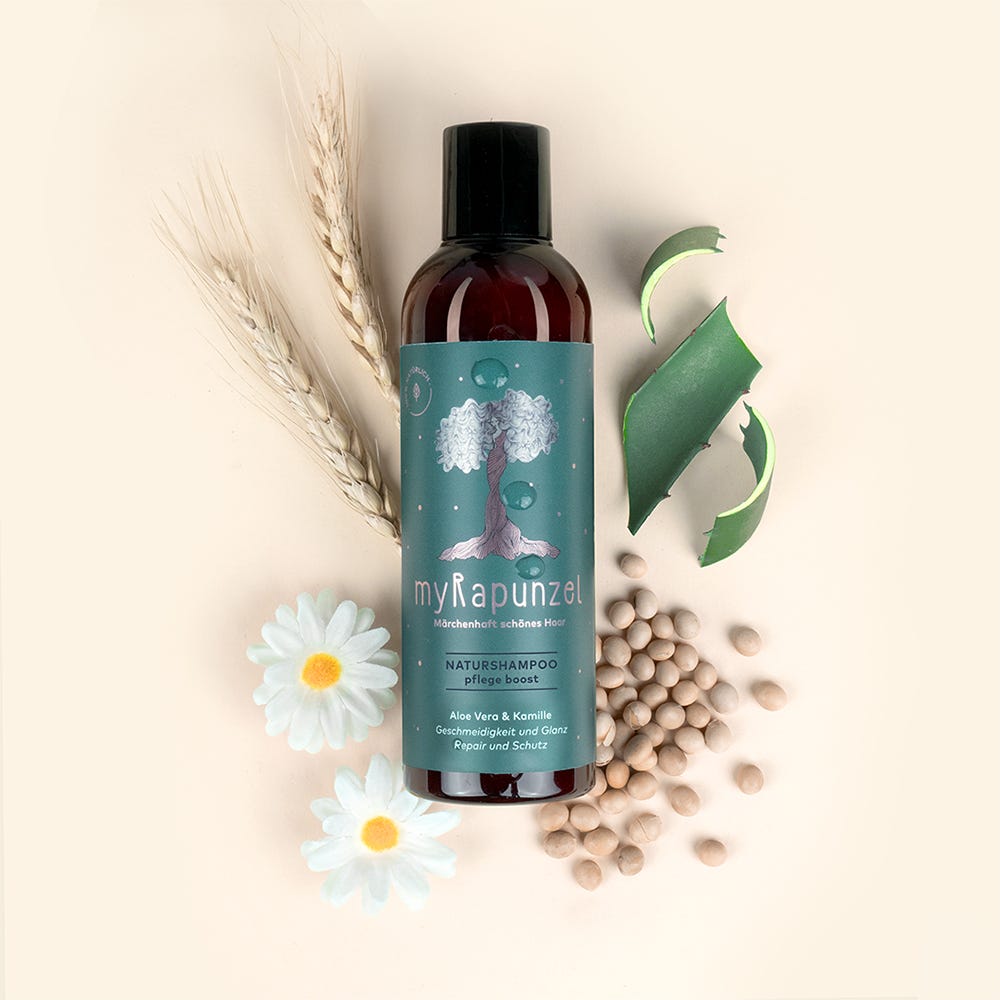 myRapunzel Naturshampoo Pflege Boost 200 ml