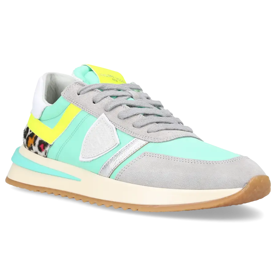 Philippe Model - Sneaker low TYLD AP02 Veloursleder - türkis