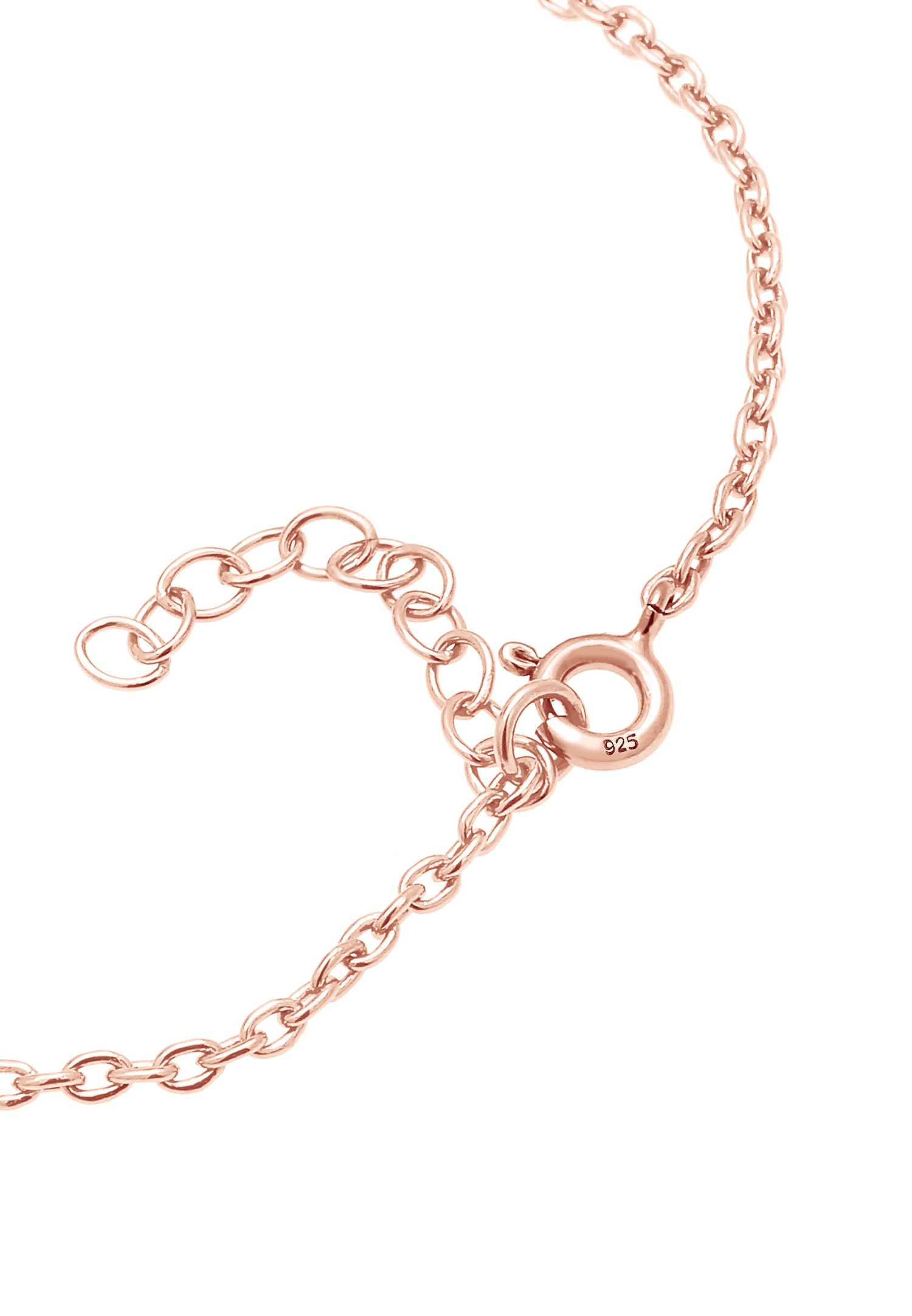 Elli, símbolo del infinito femenino, delicada base en plata maciza 925/1000