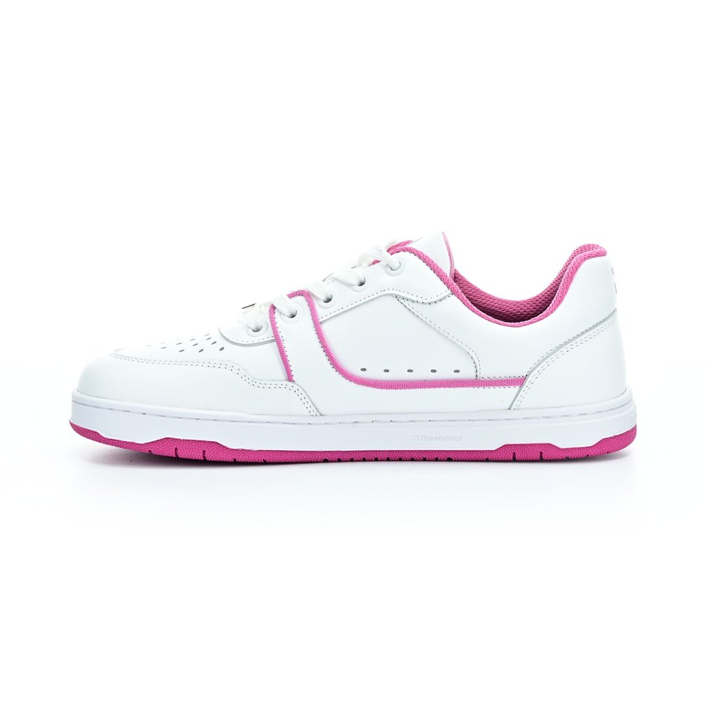 Be Lenka Barebarics Arise White/Raspberry Pink Barfußschuhe