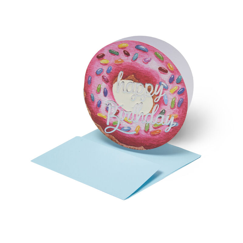 Narodeninová blahoželanie - Donut