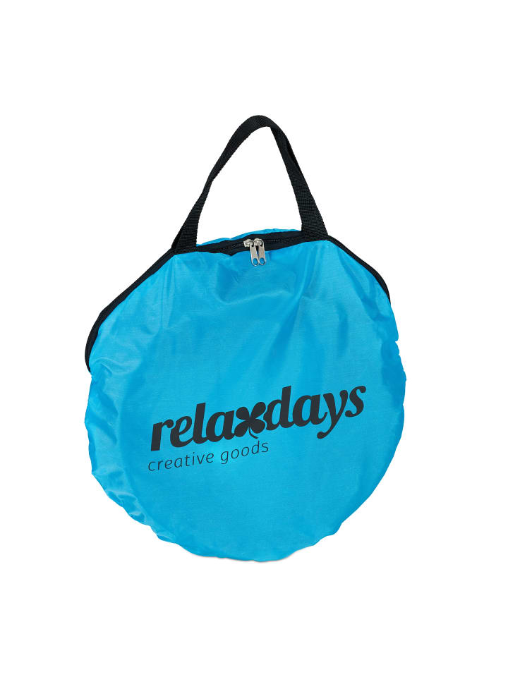 relaxdays Katzentunnel in Schwarz/ Blau günstig kaufen onesize