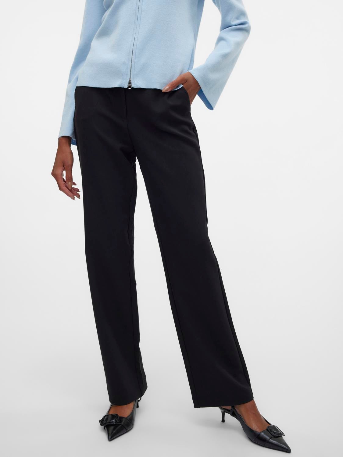 VMCLAIR Mittlere Taille Hose