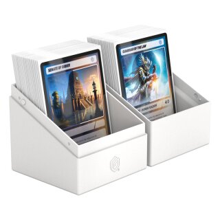 Ultimate Guard Boulder Deck Case 100+ Solid Weiß