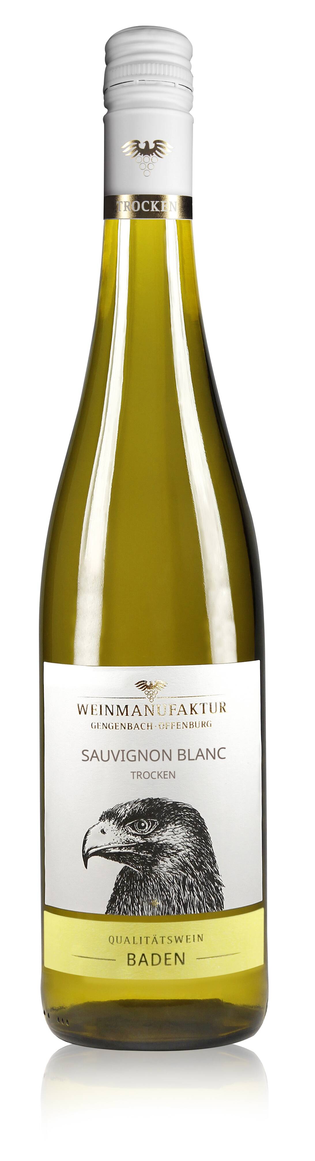 Weinmanufaktur Gengenbach-Offenburg Klassik Sauvignon Blanc Qualitätswein trocken 0,75L 2021