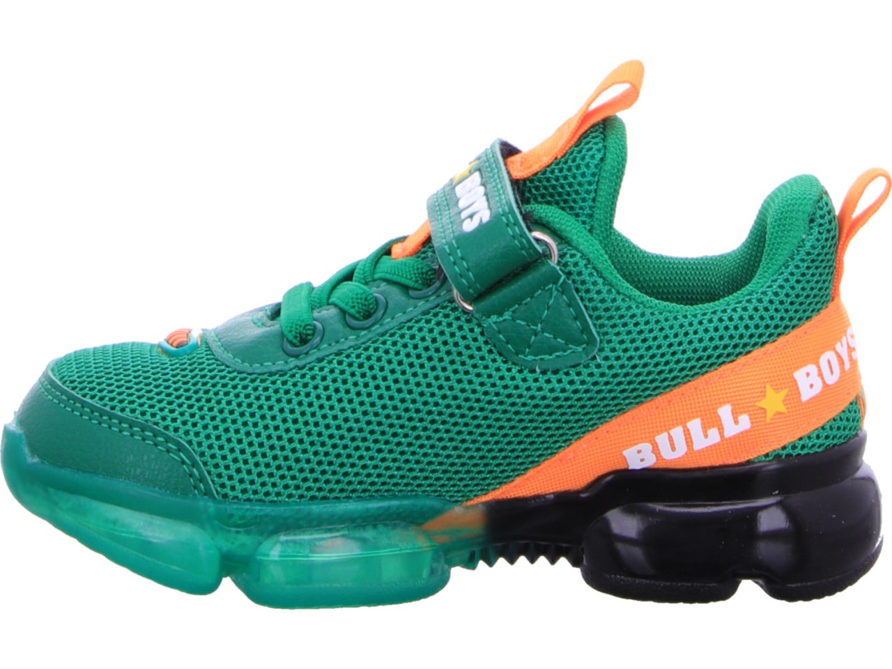 DIVERSE Jungen Sneaker grün T-Rex