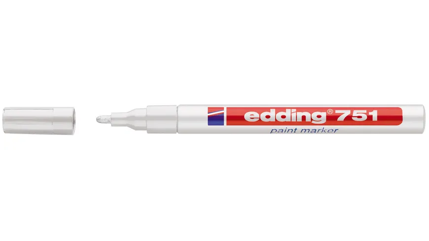 edding Lackmalstift 751 permanent weiß
