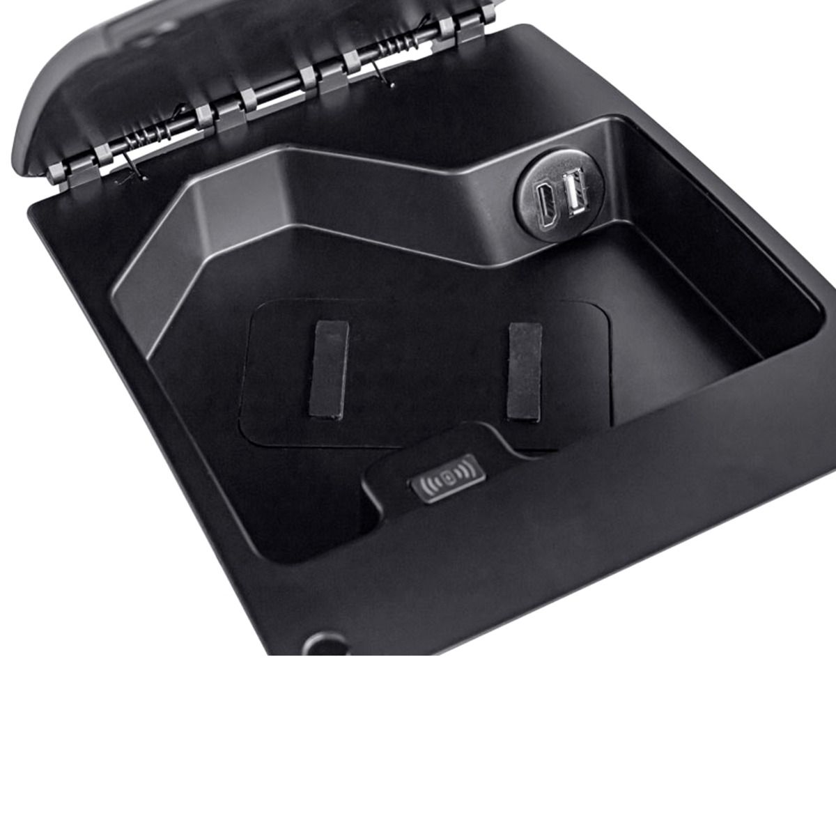 Maxxcount Fiat Ducato ab 2021 Qi-Ablagefach mit 2x USB