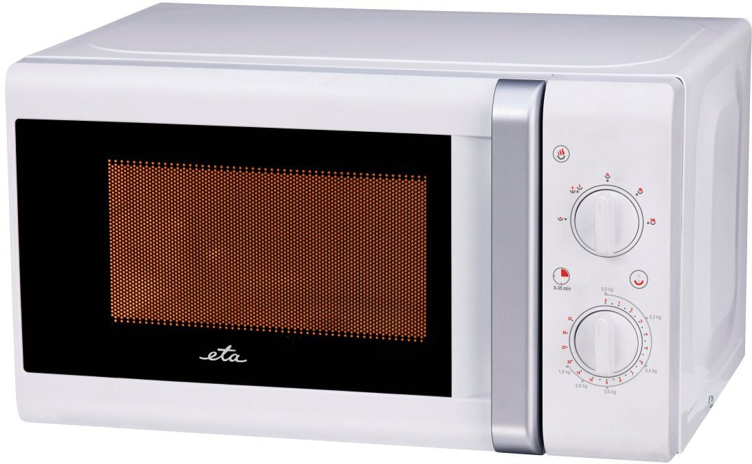 eta Mikrowelle Klasico ETA020890000, Mikrowelle, 20 l, mit 700 Watt und 5 Leistungsstufen