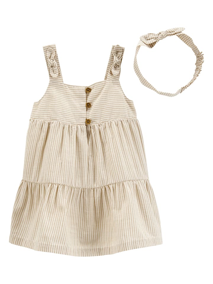 carter's 3tlg. Outfit in Beige günstig kaufen