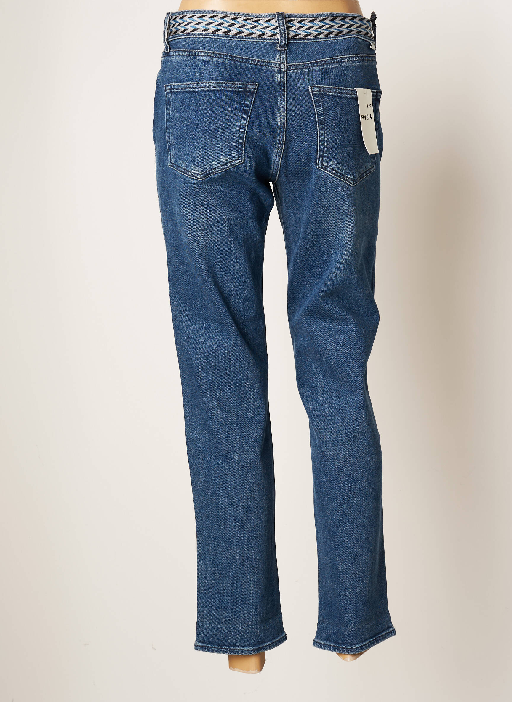 Five Jeans Coupe Slim Femme couleur bleu