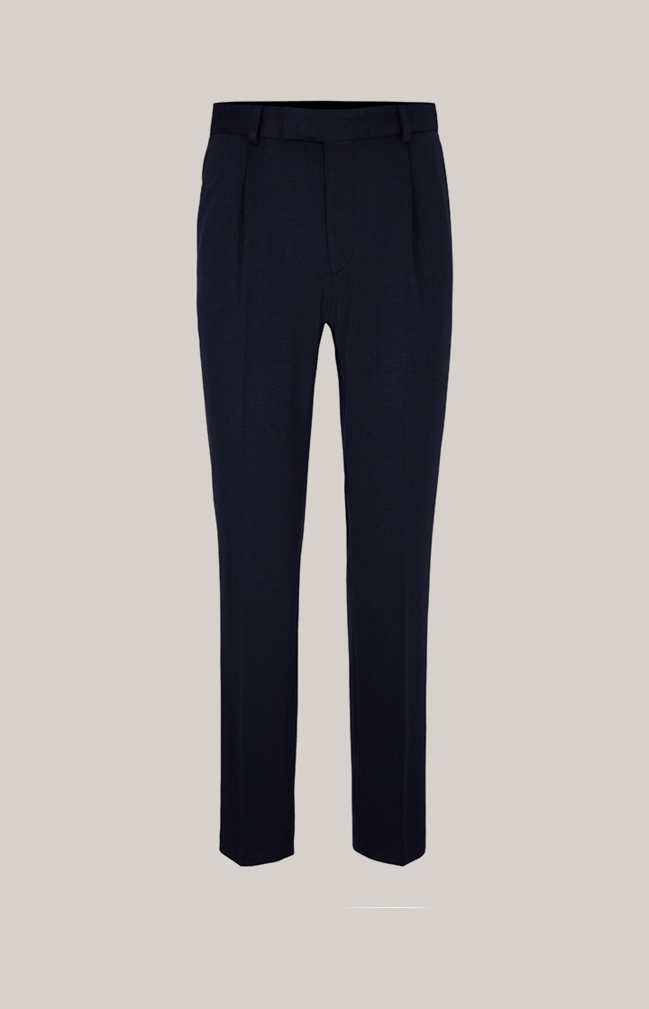 Jersey-Baukasten-Hose Bird in Navy meliert