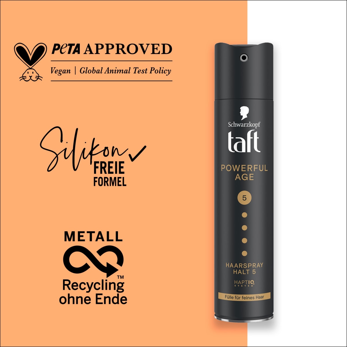 Haarspray POWERFUL AGE Halt 5, 250 ml