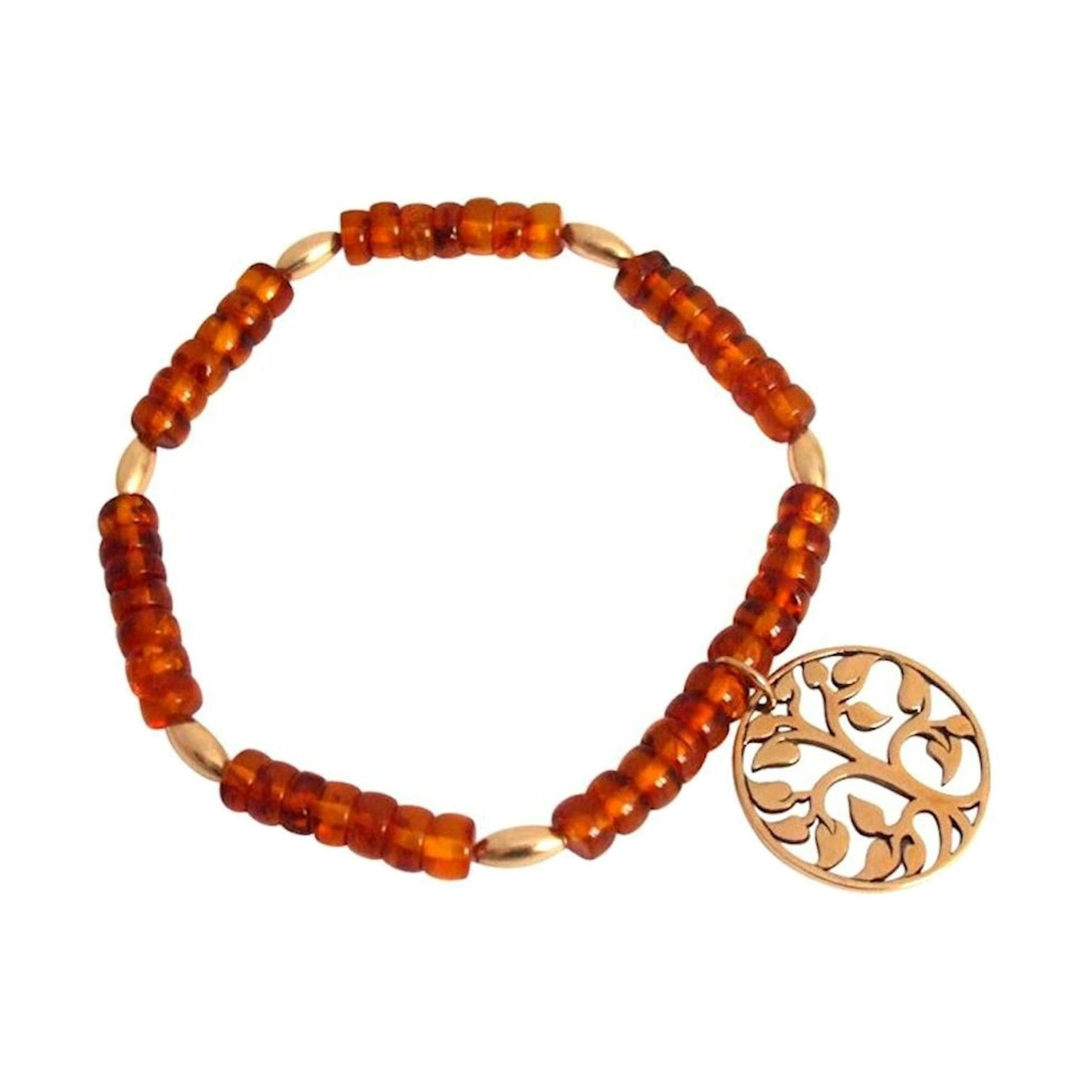 Armband 'Lebensbaum Bernstein'