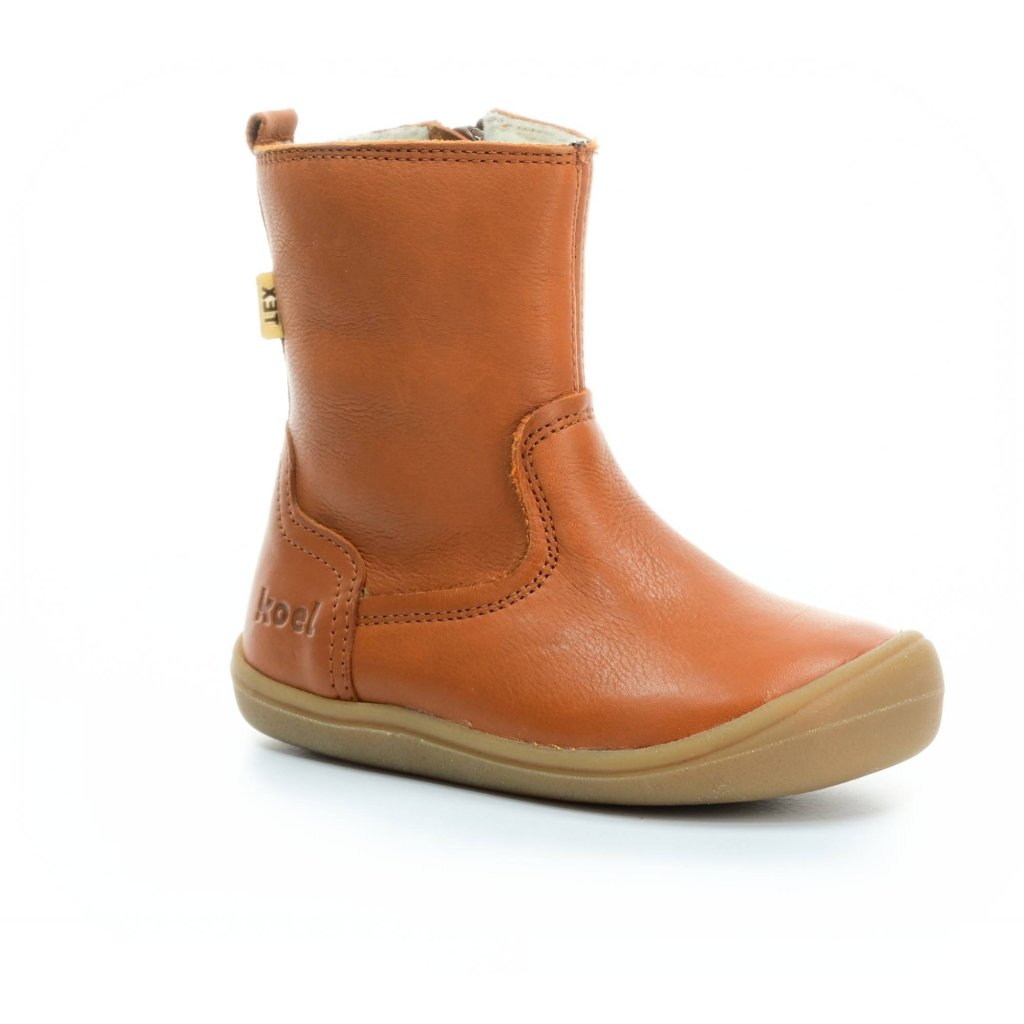 Koel4kids Bella TEX Wool Cognac 06T020.102-550 Barfußhalbstiefel
